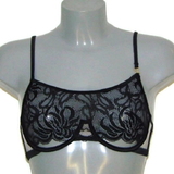 Supertrash Roxanne black non-padded bra