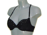Supertrash Pearl black push up bra