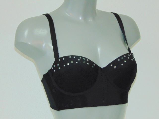 Supertrash Pearl black padded bra