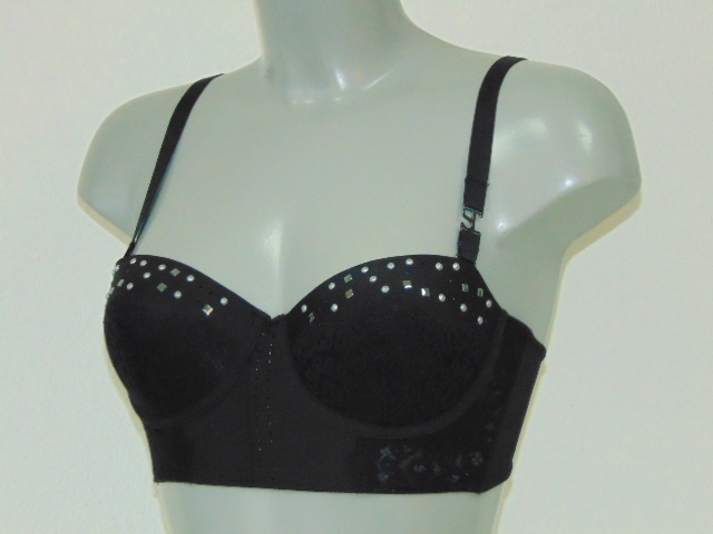 Supertrash Pearl black padded bra