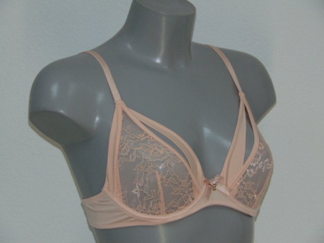 Sapph Kim peach non-padded bra