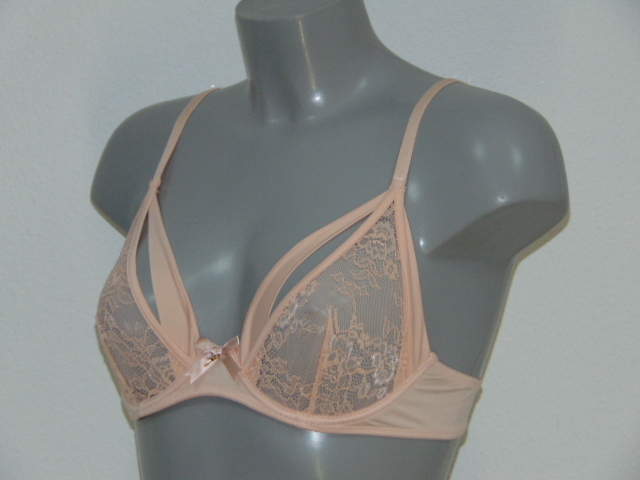 Sapph Kim peach non-padded bra