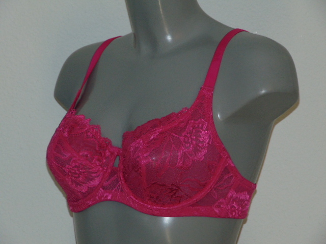 After Eden D-Cup & Up Anna pink non-padded bra