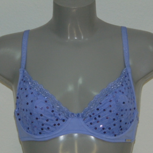 Sapph sample Sparkle violet non-padded bra