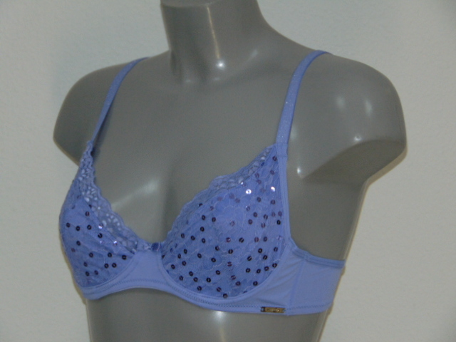 Sapph sample Sparkle violet non-padded bra
