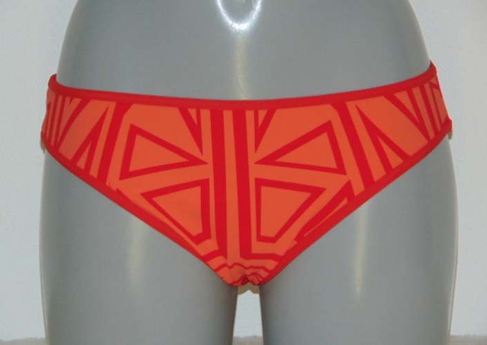 Marlies Dekkers Swimwear Ta Moko coral bikini brief