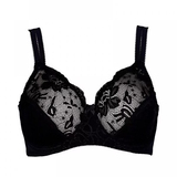 Elbrina Johanna black non-padded bra