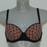 Sapph Ivory red padded bra