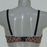 Sapph Ivory red padded bra