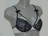 Super Sexy by Sapph Lilian white/black non-padded bra