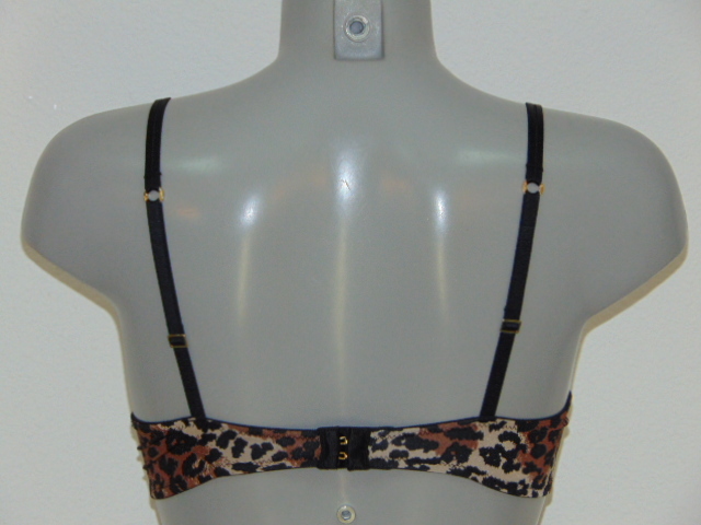 Sapph La Fayette black/brown padded bra
