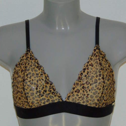 Sapph sample Sahara black/brown non-padded bra