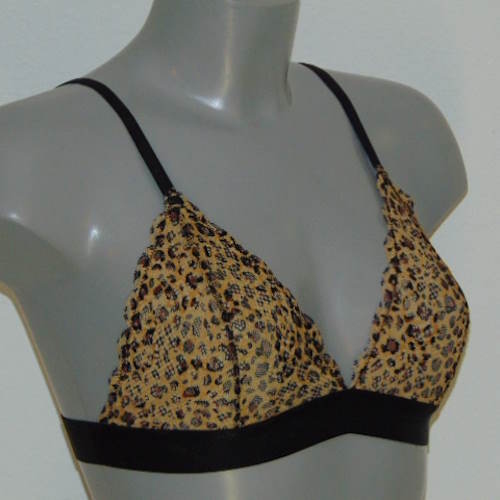 Sapph sample Sahara black/brown non-padded bra