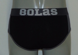 Bolas Onyx black men brief