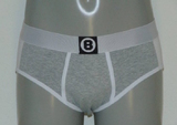 Bolas Nickel grey men brief
