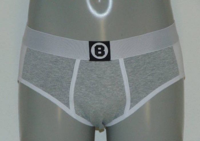 Bolas Nickel grey men brief