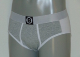 Bolas Nickel grey men brief