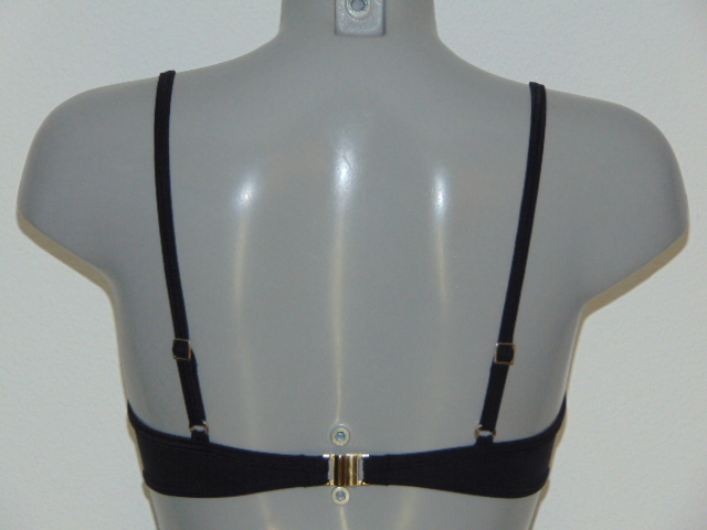 Sapph Swimwear Siracusa black padded bikini bra