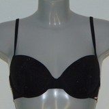Sapph Swimwear Siracusa black padded bikini bra