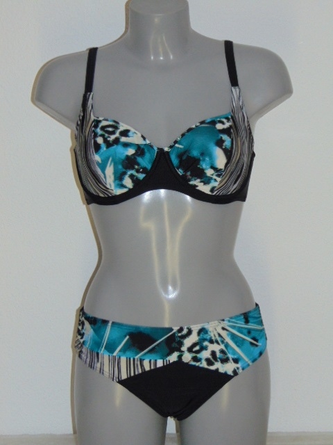 Mila Calella blue/black set