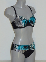 Mila Calella blue/black set