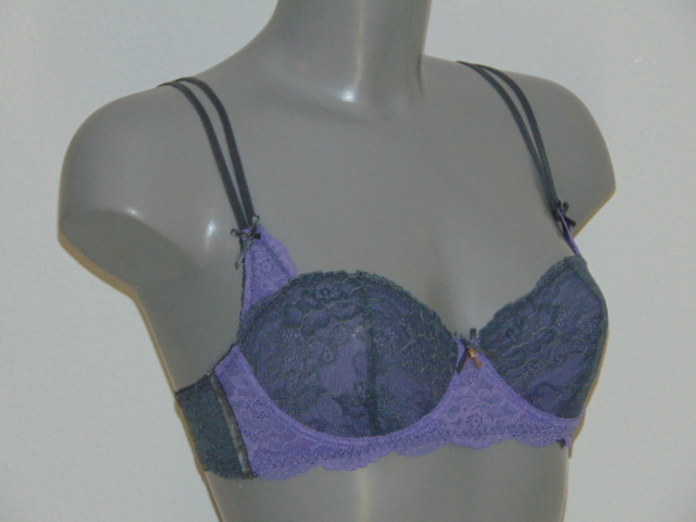 Sapph Giselle purple non-padded bra