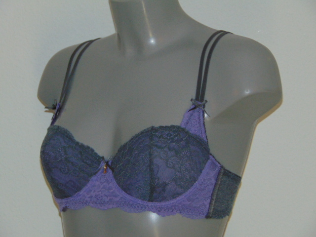 Sapph Giselle purple non-padded bra