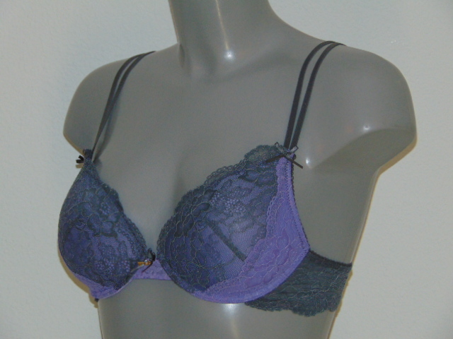 Sapph Giselle purple push up bra
