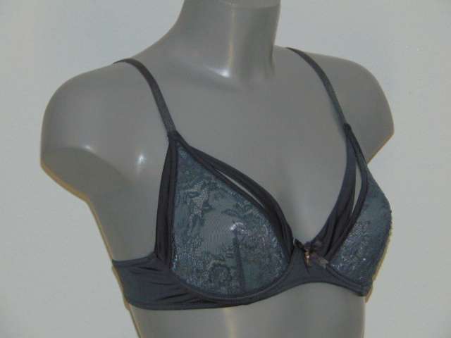 Sapph Kim grey non-padded bra