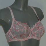 After Eden D-Cup & Up Anna pink/coral non-padded bra