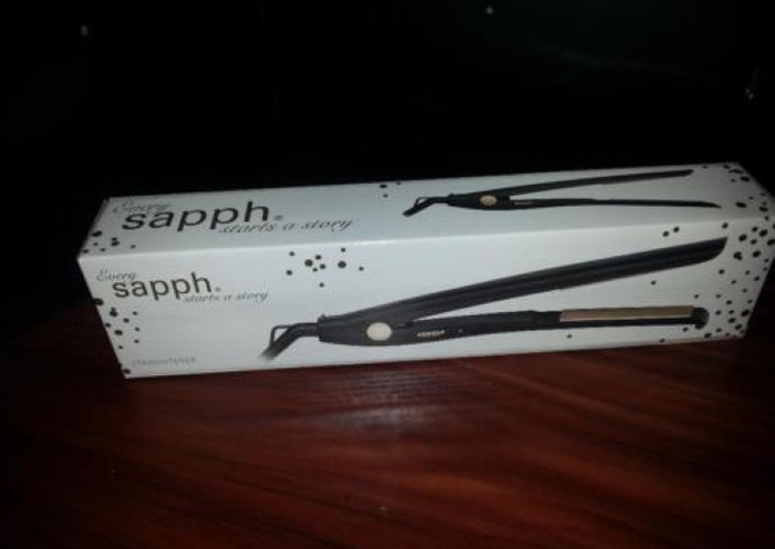 Sapph Stijltang black straightener