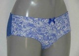 After Eden D-Cup & Up Paisley blue short