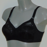 Elbrina Camelia black wireless bra