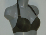 Sapph Beach Riviera khaki padded bikini bra