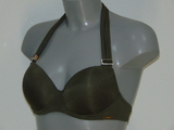 Sapph Beach Riviera khaki padded bikini bra