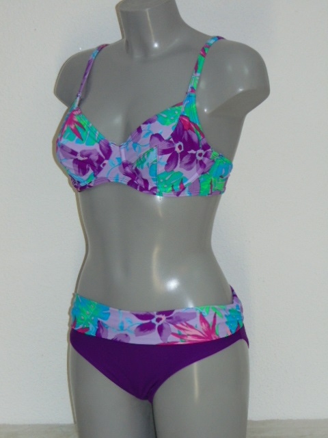 Nickey Nobel Tropical Flow purple set