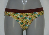 LingaDore Beach Zanzi Coconut Tree yellow bikini brief