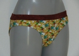 LingaDore Beach Zanzi Coconut Tree yellow bikini brief