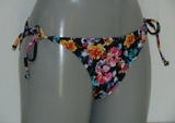 LingaDore Beach Hula black/print bikini brief