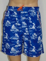 Nickey Nobel Leonardo blue swimshort
