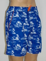 Nickey Nobel Leonardo blue swimshort