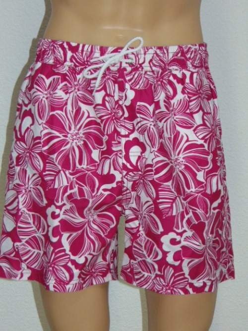 Nickey Nobel George white/pink swimshort