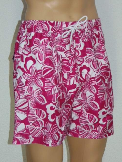 Nickey Nobel George white/pink swimshort
