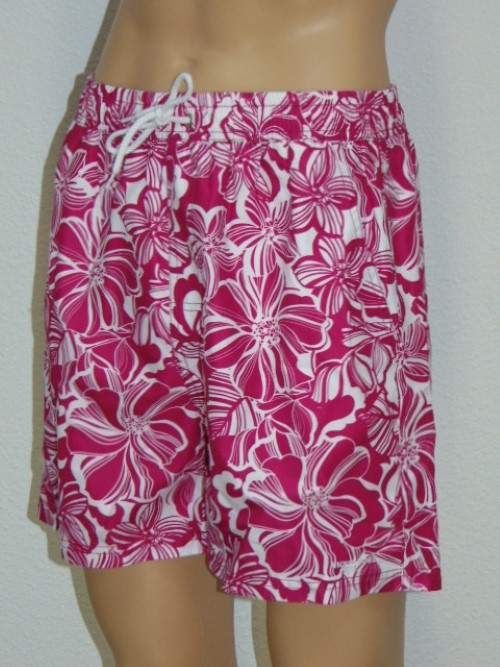 Nickey Nobel George white/pink swimshort