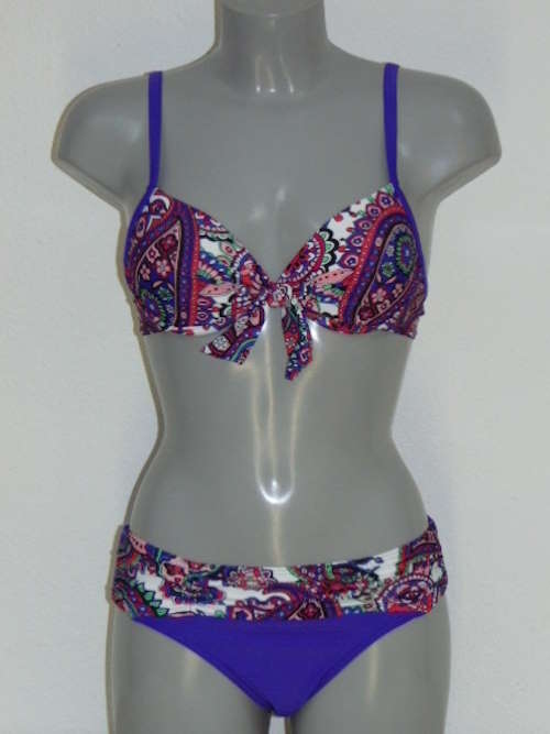 Nickey Nobel Paisley white/purple set