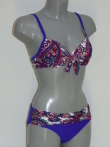 Nickey Nobel Paisley white/purple set