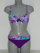 Nickey Nobel Tropical Flowe purple/print set