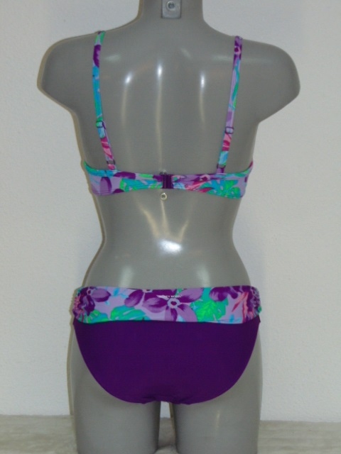 Nickey Nobel Tropical Flowe purple/print set