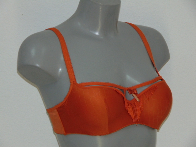 Marlies Dekkers Sahara Shimmer orange push up bra