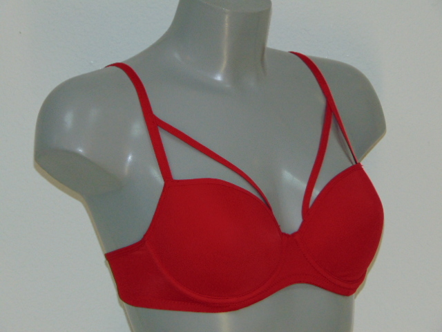 Sapph Fabulous red padded bra